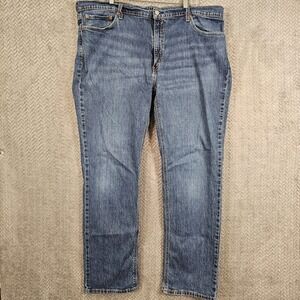 Levis 541 Athletic Taper Mens Jeans 44x34 Medium Wash Blue Denim 18757-0143